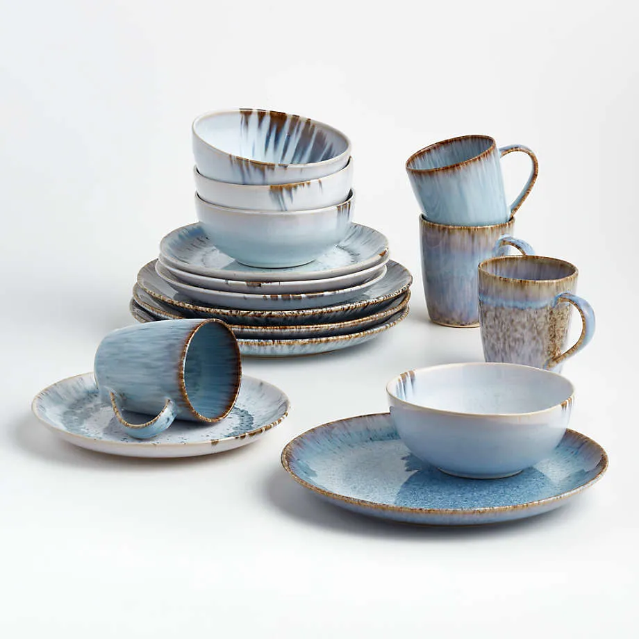 Blue & White Premium Handmade Ceramic Dinnerware Set