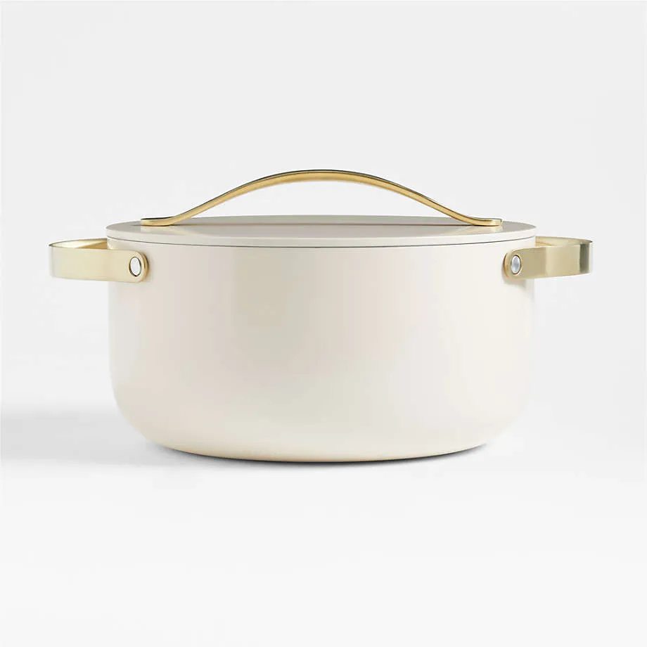 Cream Supper Non-Stick Ceramic Dutch Oven