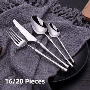 12/16/20 Pieces Stainless Steel