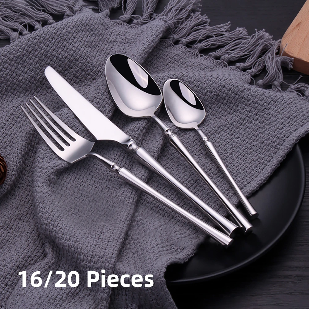12/16/20 Pieces Stainless Steel